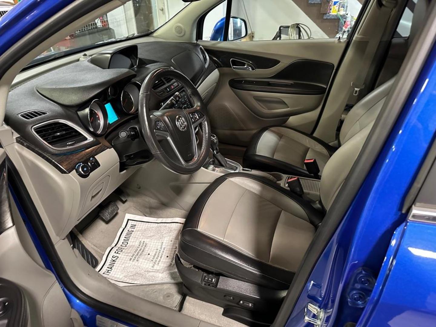 2014 BLUE BUICK ENCORE (KL4CJGSB6EB) with an 1.4L engine, Automatic transmission, located at 1030 S. 22nd St., Bismarck, ND, 58504, (701) 258-0022, 46.793560, -100.758118 - Photo#3