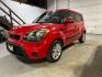 2013 RED KIA SOUL + (KNDJT2A63D7) with an 2.0L engine, Automatic transmission, located at 1030 S. 22nd St., Bismarck, ND, 58504, (701) 258-0022, 46.793560, -100.758118 - Photo#0