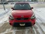 2013 RED KIA SOUL + (KNDJT2A63D7) with an 2.0L engine, Automatic transmission, located at 1030 S. 22nd St., Bismarck, ND, 58504, (701) 258-0022, 46.793560, -100.758118 - Photo#3