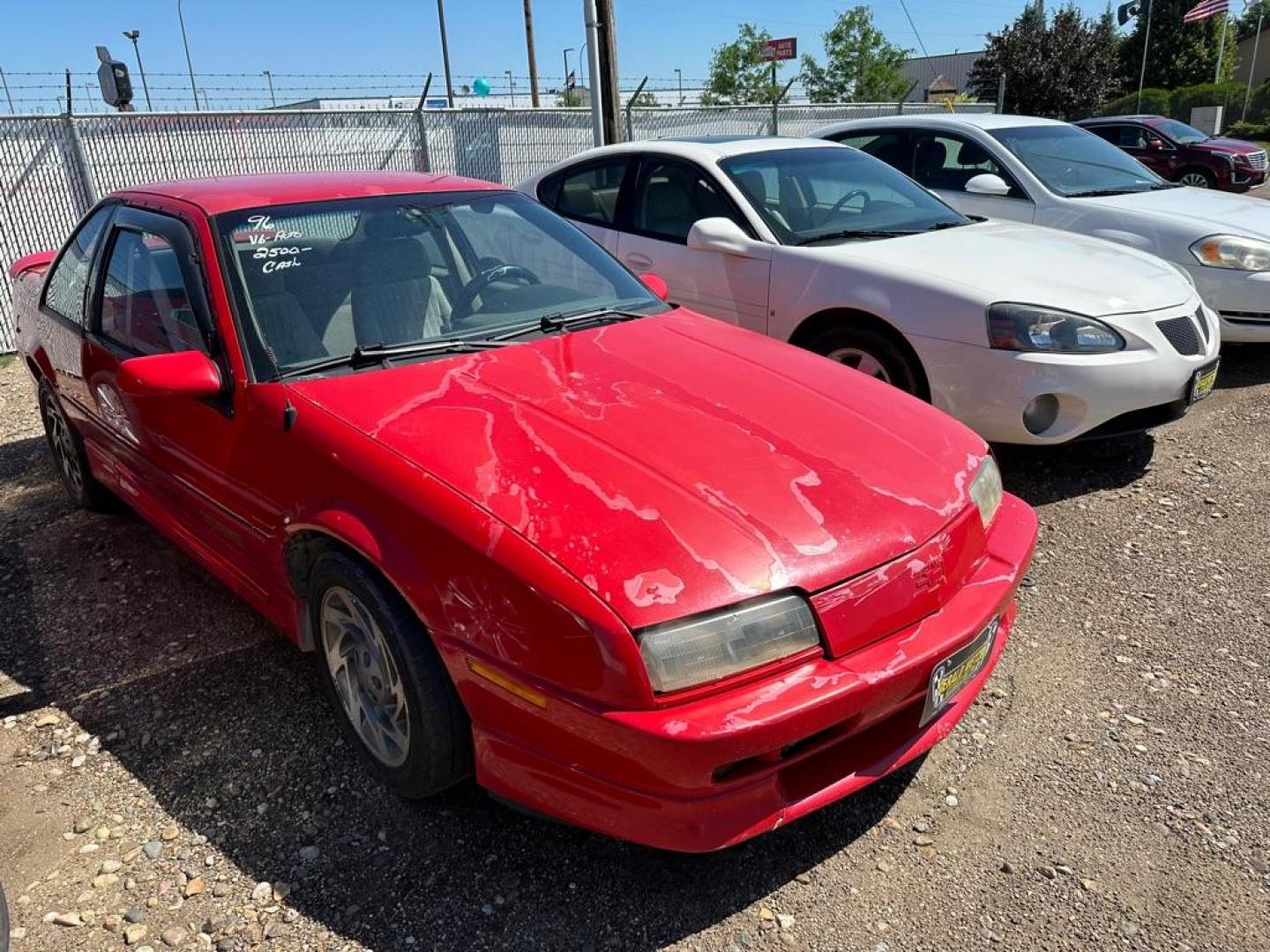 1996 RED CHEVROLET BERETTA Z26 (1G1LW15M3TY) with an 3.1L engine, Automatic transmission, located at 1030 S. 22nd St., Bismarck, ND, 58504, (701) 258-0022, 46.793560, -100.758118 - Photo#2