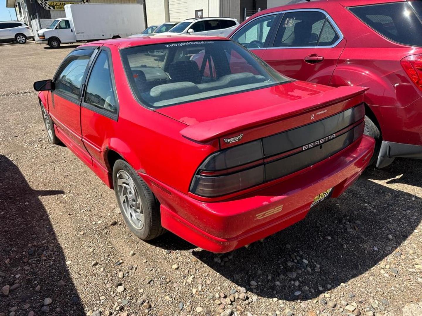 1996 RED CHEVROLET BERETTA Z26 (1G1LW15M3TY) with an 3.1L engine, Automatic transmission, located at 1030 S. 22nd St., Bismarck, ND, 58504, (701) 258-0022, 46.793560, -100.758118 - Photo#4