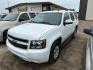 2012 WHITE CHEVROLET TAHOE 1500 LT (1GNSKBE05CR) with an 5.3L engine, Automatic transmission, located at 1030 S. 22nd St., Bismarck, ND, 58504, (701) 258-0022, 46.793560, -100.758118 - REBUILT TRANSMISSION - Photo#0