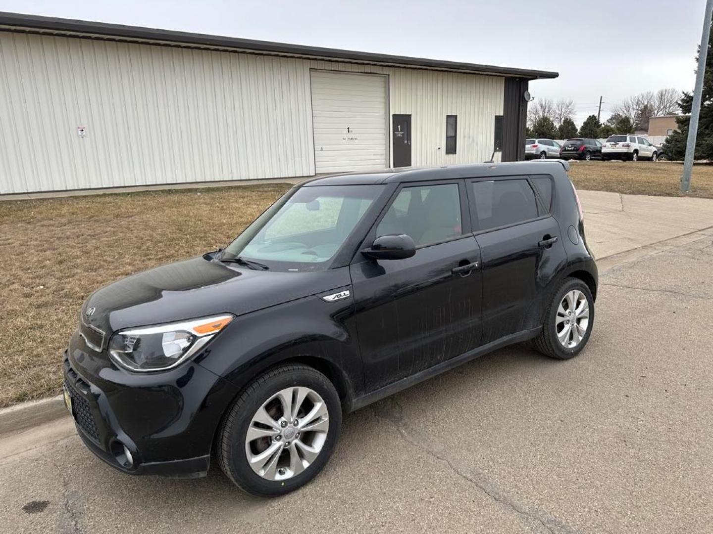 2016 BLACK KIA SOUL + (KNDJP3A59G7) with an 2.0L engine, Automatic transmission, located at 1030 S. 22nd St., Bismarck, ND, 58504, (701) 258-0022, 46.793560, -100.758118 - Photo#0