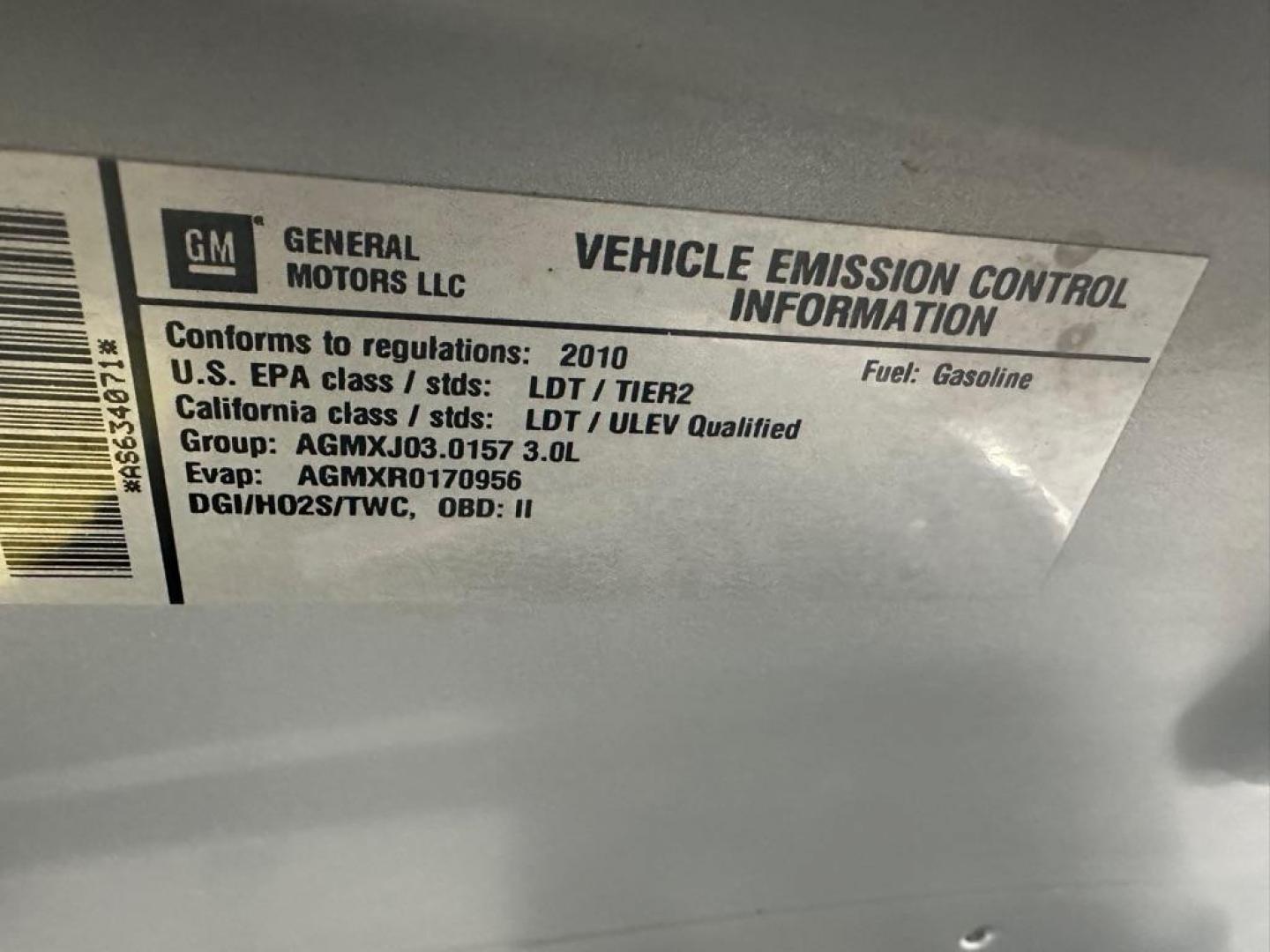 2010 SILVER CADILLAC SRX LUXURY COLLECTION (3GYFNDEY5AS) with an 3.0L engine, Automatic transmission, located at 1030 S. 22nd St., Bismarck, ND, 58504, (701) 258-0022, 46.793560, -100.758118 - Photo#9