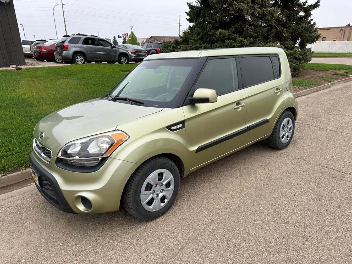 2012 GREEN KIA SOUL (KNDJT2A5XC7) with an 1.6L engine, Automatic transmission, located at 1030 S. 22nd St., Bismarck, ND, 58504, (701) 258-0022, 46.793560, -100.758118 - ENGINE REPLACEMENT - Photo#0