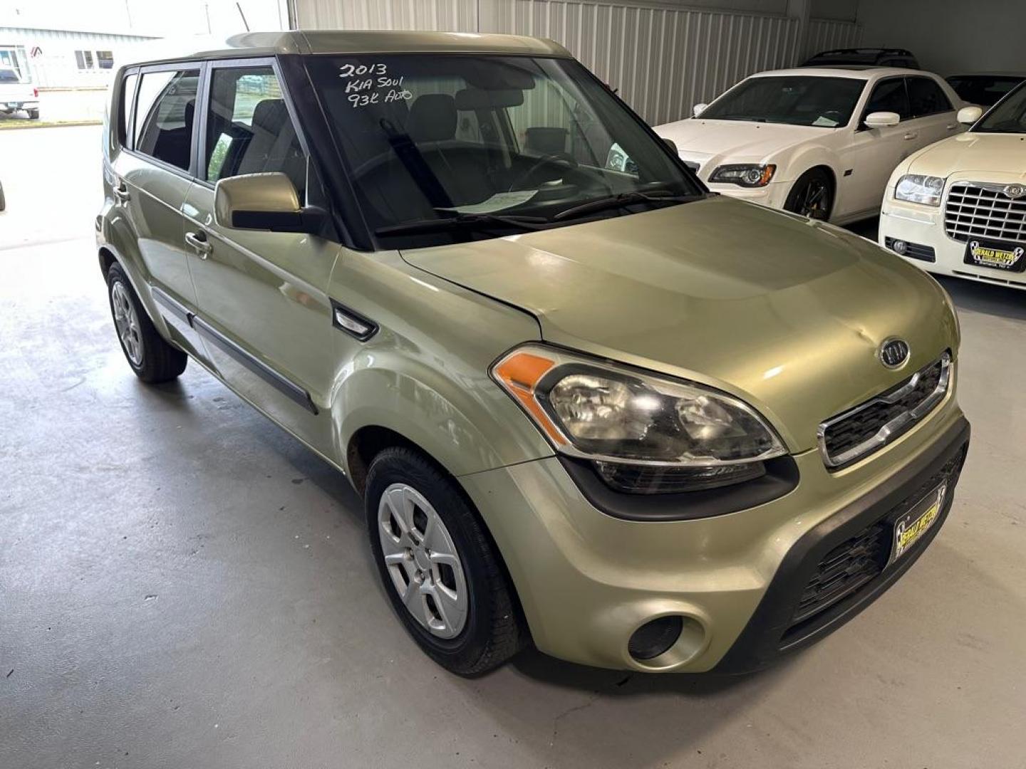 2012 GREEN KIA SOUL (KNDJT2A5XC7) with an 1.6L engine, Automatic transmission, located at 1030 S. 22nd St., Bismarck, ND, 58504, (701) 258-0022, 46.793560, -100.758118 - ENGINE REPLACEMENT - Photo#2