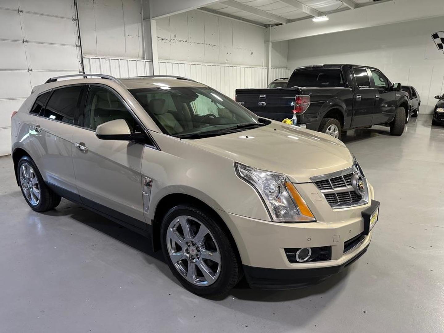 2012 TAN CADILLAC SRX PREMIUM COLLECTION (3GYFNFE36CS) with an 3.6L engine, Automatic transmission, located at 1030 S. 22nd St., Bismarck, ND, 58504, (701) 258-0022, 46.793560, -100.758118 - Photo#1