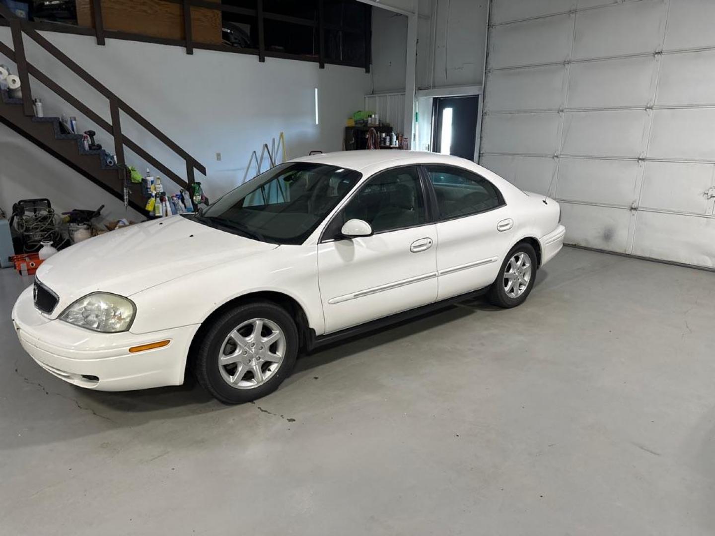 2002 WHITE MERCURY SABLE GS (1MEFM50U52A) with an 3.0L engine, Automatic transmission, located at 1030 S. 22nd St., Bismarck, ND, 58504, (701) 258-0022, 46.793560, -100.758118 - Nice clean Sable. Above average condition - Photo#0